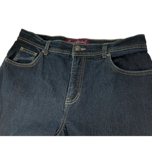 Gloria Vanderbilt Jeans 10 Short Amanda Womens Stretch Dark Wash 5 Pocket Logo‎